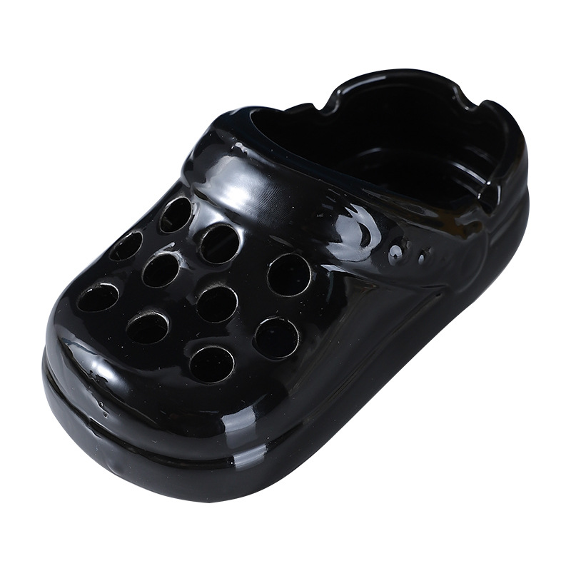 창조적 인 패션 동굴 신발 세라믹 재떨이 홈 거실 커피 테이블 사무실 호텔 바 재떨이