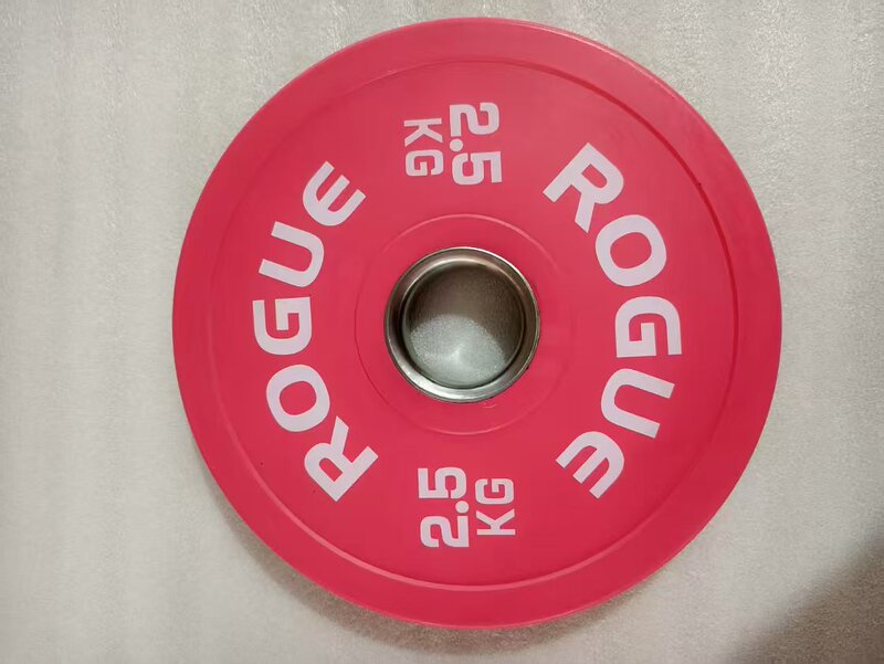 マカロンカラーバーベル片大穴全ゴム男女運動フィットネス器材ダンベル片バーベルトレーニングセット|undefined
