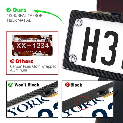 Vehicle Us Standard License Plate Holder – Nömrə qabı