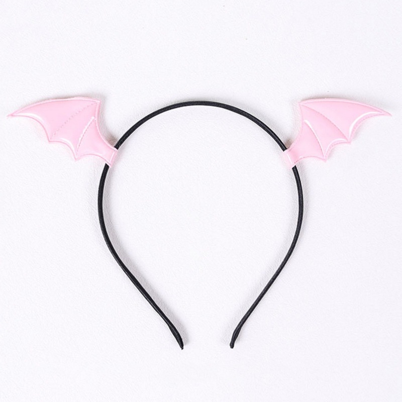 ホット販売ハロウィン帽子コウモリヘアピンヘアバンドセット小悪魔レザーアクセサリーフェスティバルパーティー小道具ヘアアクセサリー|undefined