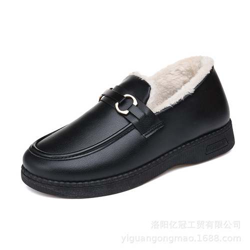 winter cotton shoes women cotton shoes middle-aged mother shoes antiskid wear-resistant fashionable casual women shoes