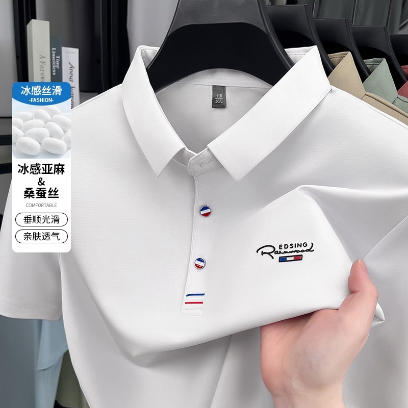 【カウンター新商品】トミー・ヒック・ケイリー 半袖Tシャツ メンズ おしゃれ ラペル ポロシャツ カジュアル 夏 半袖|undefined