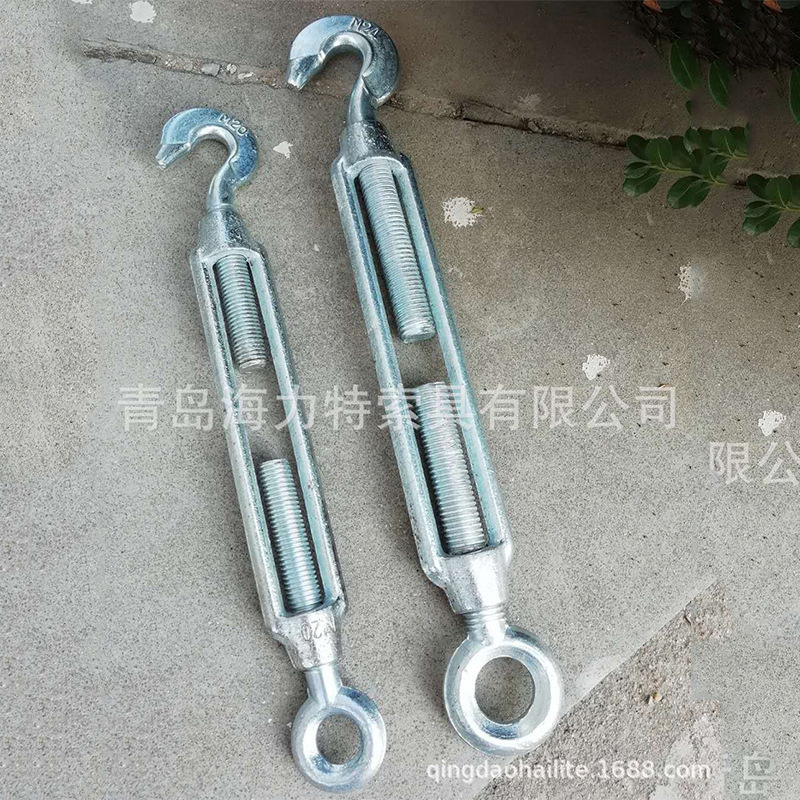 国标花兰螺丝 拉紧器紧绳器 花篮螺丝索具