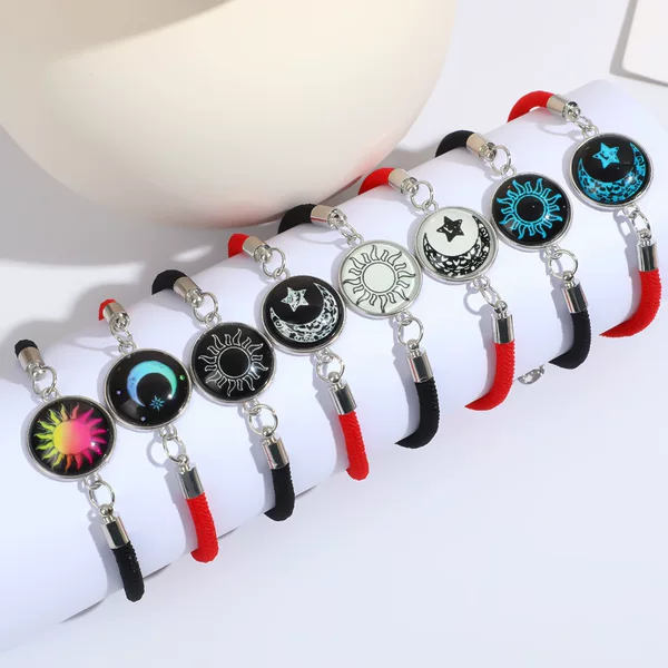 2024 Cross-border Southeast Asian Explosions Jewelry Adjustable Woven Elastic Bracelet Bracelet for Men and Women Gift Wholesale