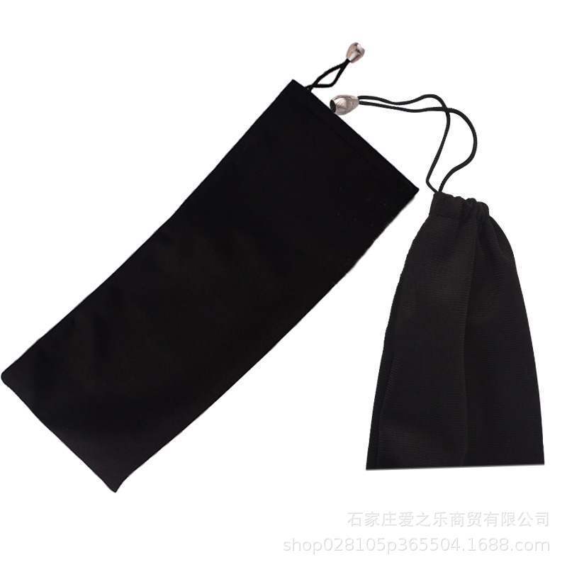 Waterproof Intimate Storage Bag for Adult Toys, Black or Pink Fabric Pouch — detail image 6