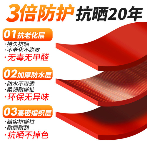 Thick Waterproof Sunshade Fabric Rainproof Canvas Tarpaulin Oilcloth Truck Sunshade Tarp Tent Rainproof Fabric Outdoor