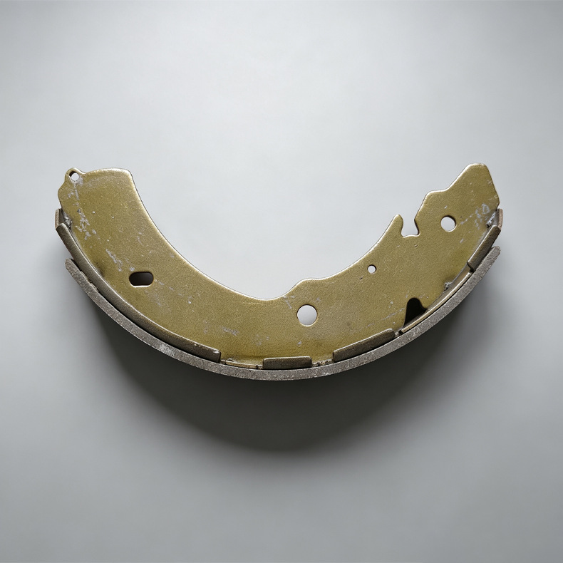 Car drum brake shoes, truck and van rear wheel brake pads, wear-resistant, asbestos-free brake shoes, S1068