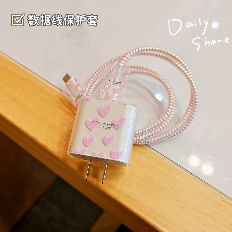 Cartoon cable 20w para Apple 17 iPhone 16 funda de cargador proMax 13 image 4