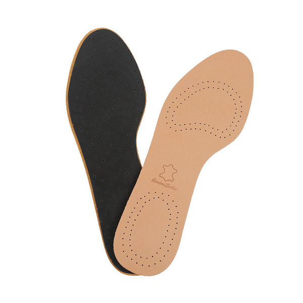 Leather shoes pointed-toe