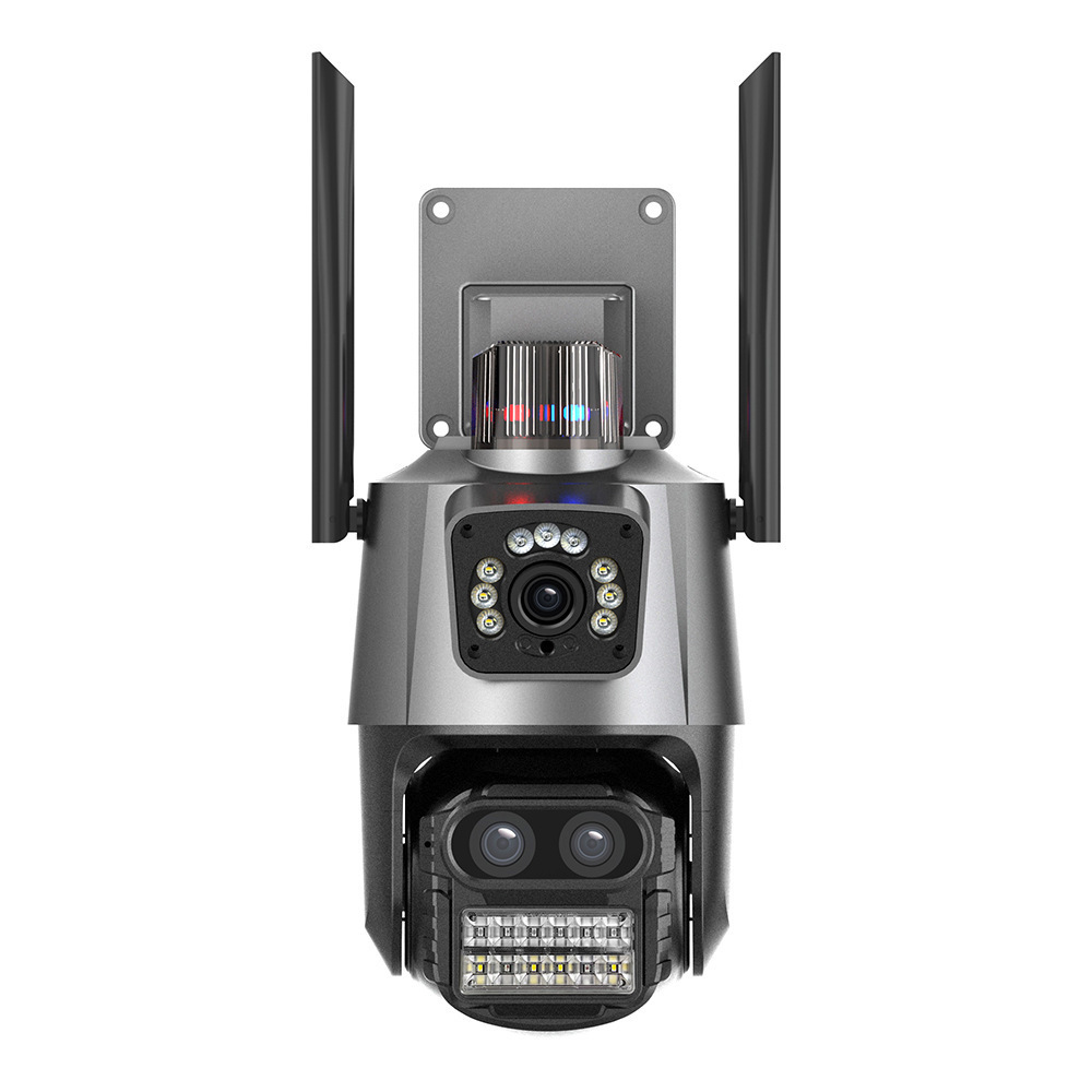 三目 P11 变焦 无线 摄像头 球机 监控 ICSEE 雄迈 WIFI 枪球联动