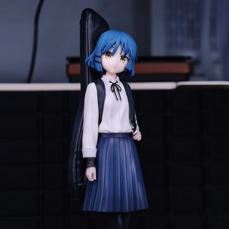 孤独摇滚蓝发美少女山田凉二次元动漫手办|undefined