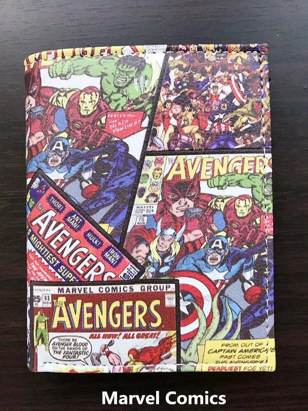 Heroes, short comics, wallet, graffiti