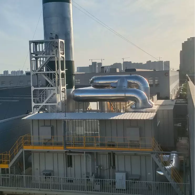 沸石转轮+RTO VOCs废气处理设备 催化燃烧设备 中扬环保