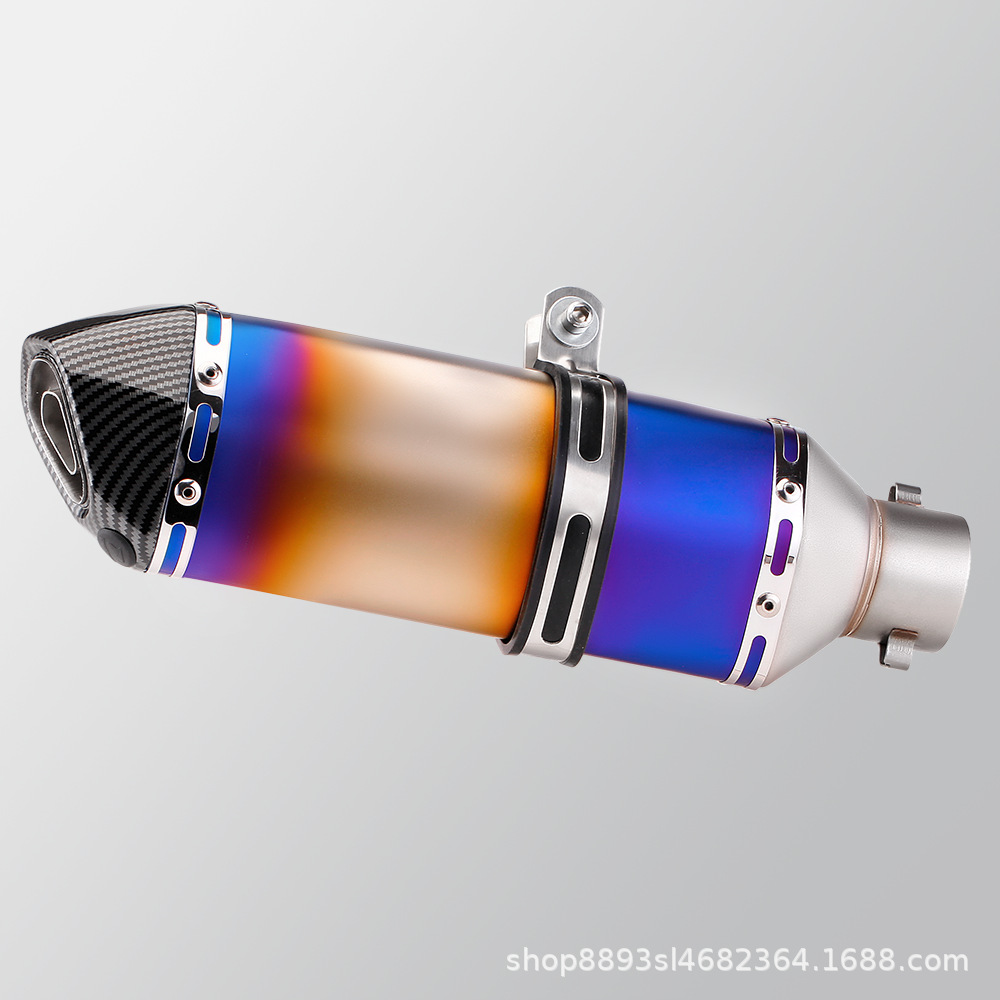Husky 150 front section stainless steel exhaust pipe motorcycle modification high temperature special non-destructive installation