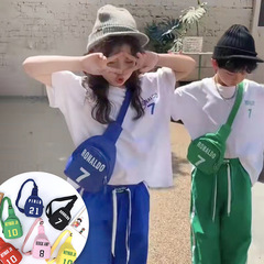 Children's Bags New Style Fashion Digital Children's Chest Bag Boys Sports Casual Crossbody Bag Versatile Shoulder Bag