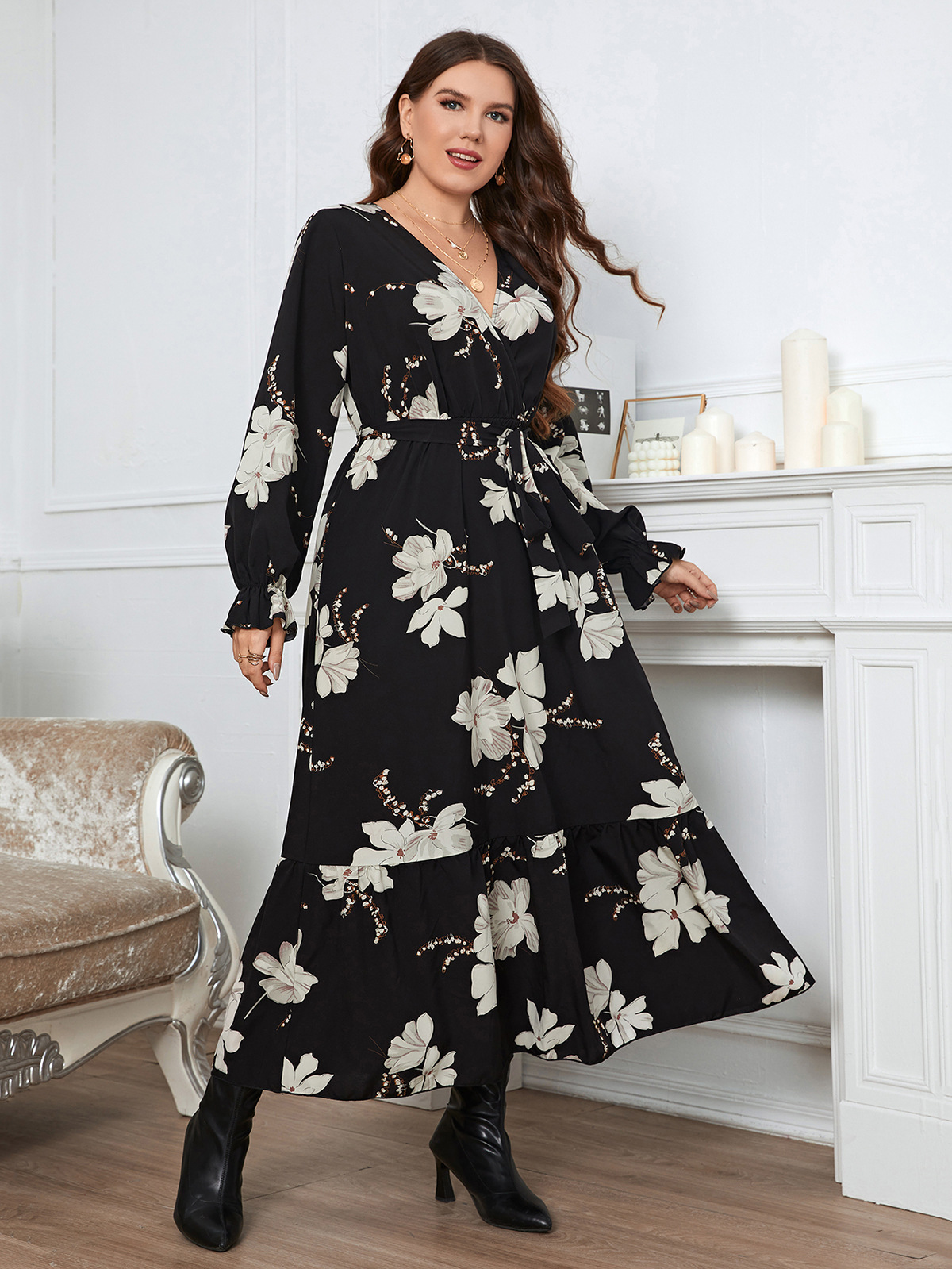 Elegant long dress - Image 3