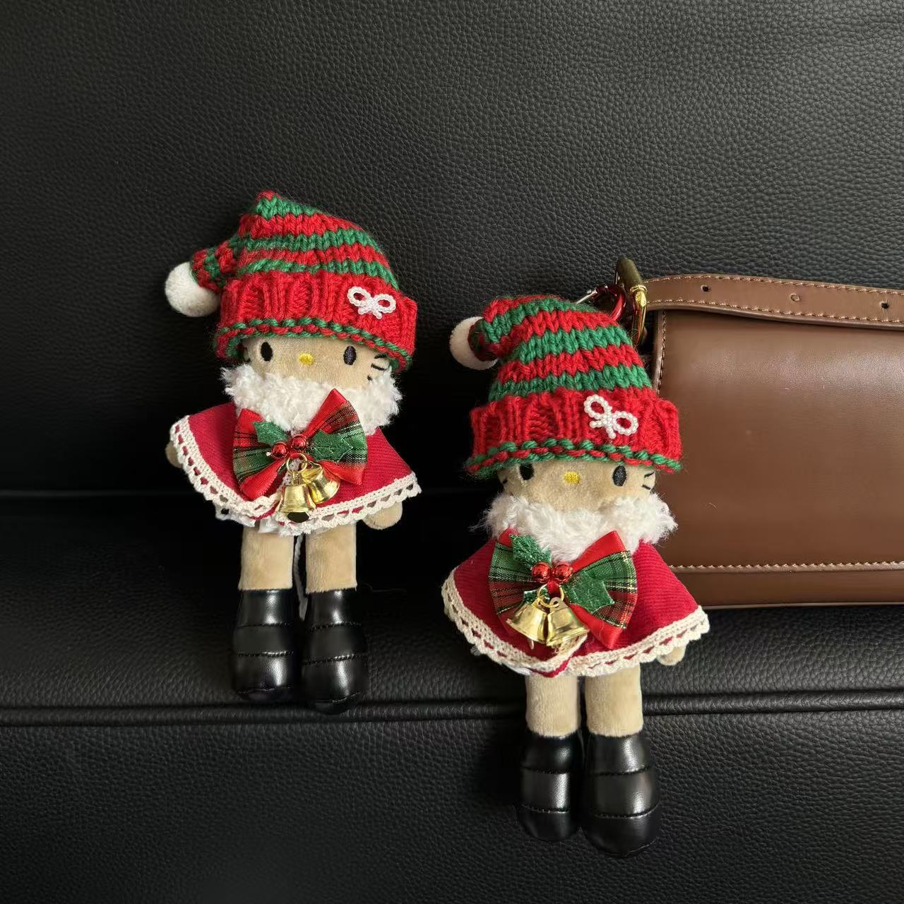 新品可爱いロングレギンスキティぬいぐるみスカートきせかえ人形ドレスins风人形饰りリュックサックキーホルダー