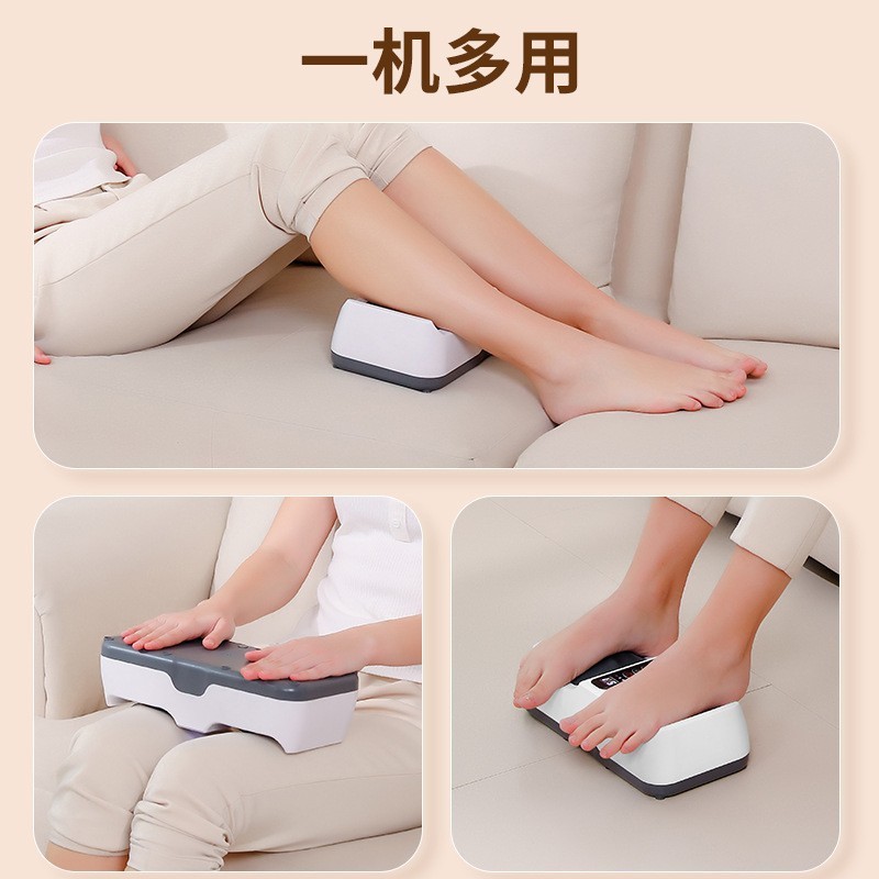 跨境EMS足底按摩垫脚底按摩脉冲足部按摩器美腿足疗机加热按摩脚|undefined