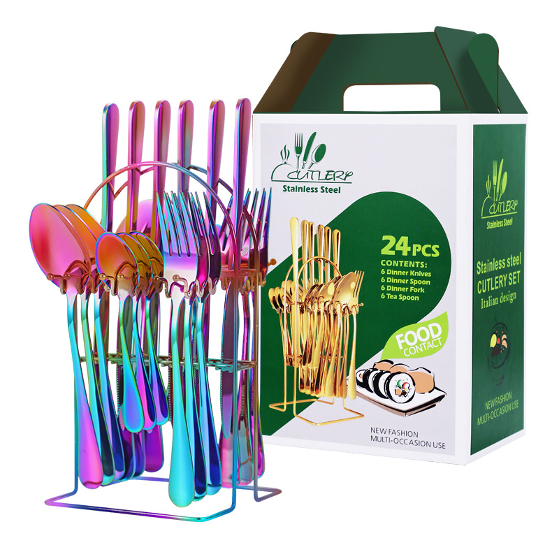 Conjunto de 24 piezas de color mágico-caja verde