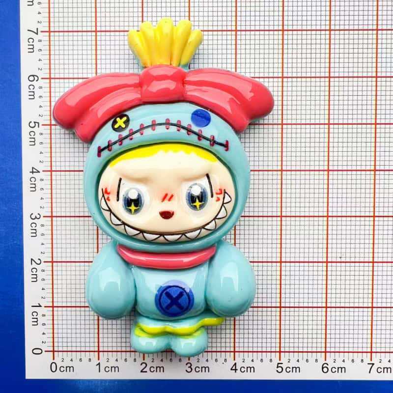 漫画特大カード人形 diy 樹脂アクセサリー手作り冷蔵庫マグネット素材キーホルダーペンダントアクセサリーパッチバッチ|undefined