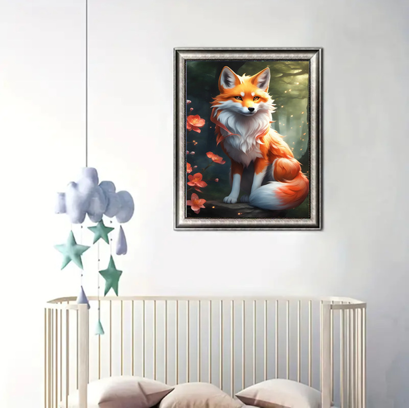 5D Diamond Fox Painting 3