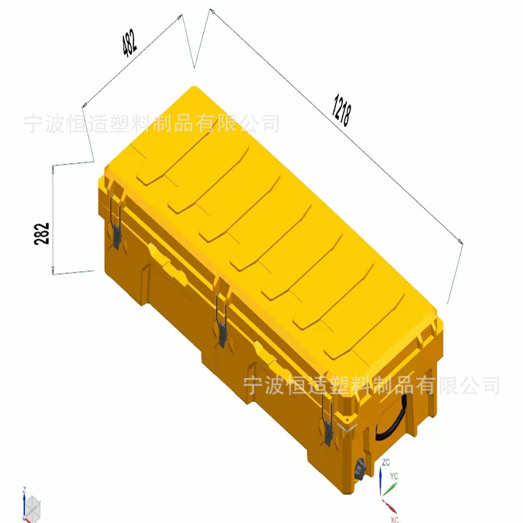 Автомобиль инструментарий PE Roller Plastic кемпинг инструментарий 110L большой емкости инструмент разбираться ящик