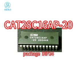 进口直插 CAT28C16AP-20 28C16AP-20 封装DIP-24 CAT28C16AL-20