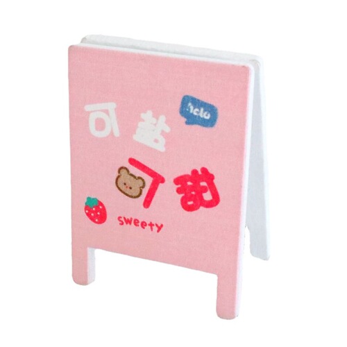 Creative salt and sweet signboard clip, cute wooden memo clip, photo name card holder, standing desktop sticky note ornament