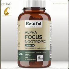 外贸亚马逊热销跨境AlphaFocus记忆增强胶囊nad胶囊膳食营养补充