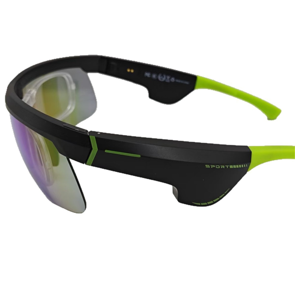 Transfronterizos ai traducción deportiva montar gafas Bluetooth E20 Bluetooth llamadas musica lenguaje de navegación gafas Bluetooth