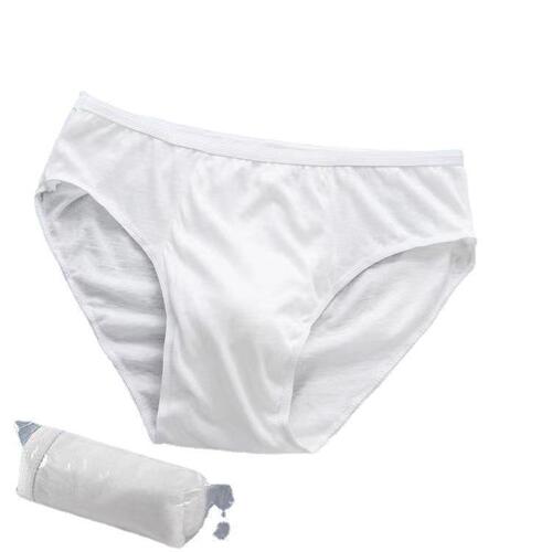 Yueyue New Disposable Underpants for Women Pure Cotton Aseptic Male Use Daily Disposable Underpant for Pregnant and Postpartum Women Travel Supplies Triangle Pants Wholesale