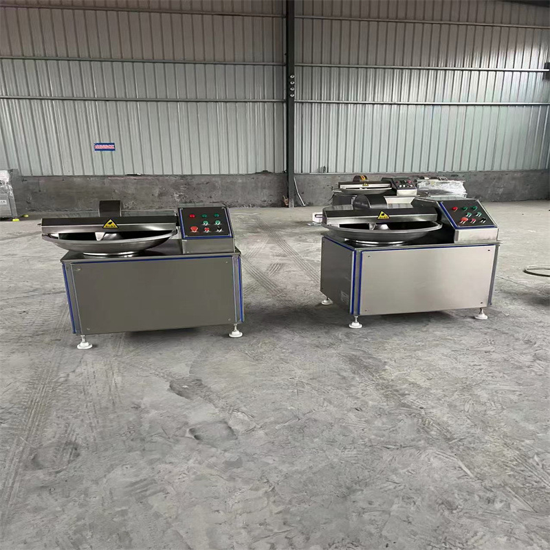 肉馅菜馅丸子斩拌机大蒜泥姜泥80型斩拌机高速千页豆腐斩拌机设备