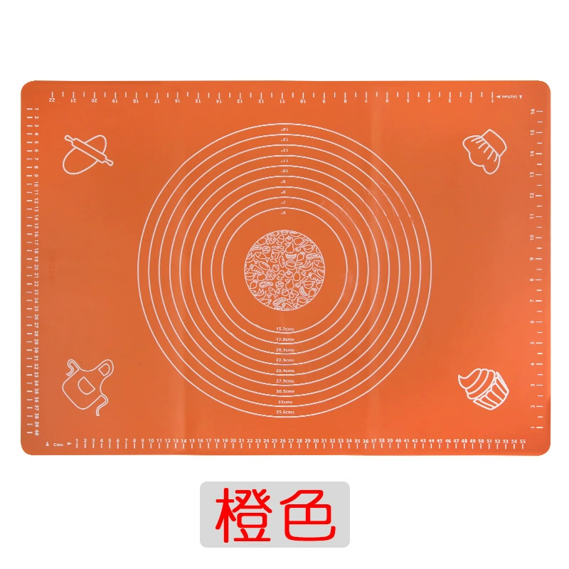 Мультicolor silicone kneading mat