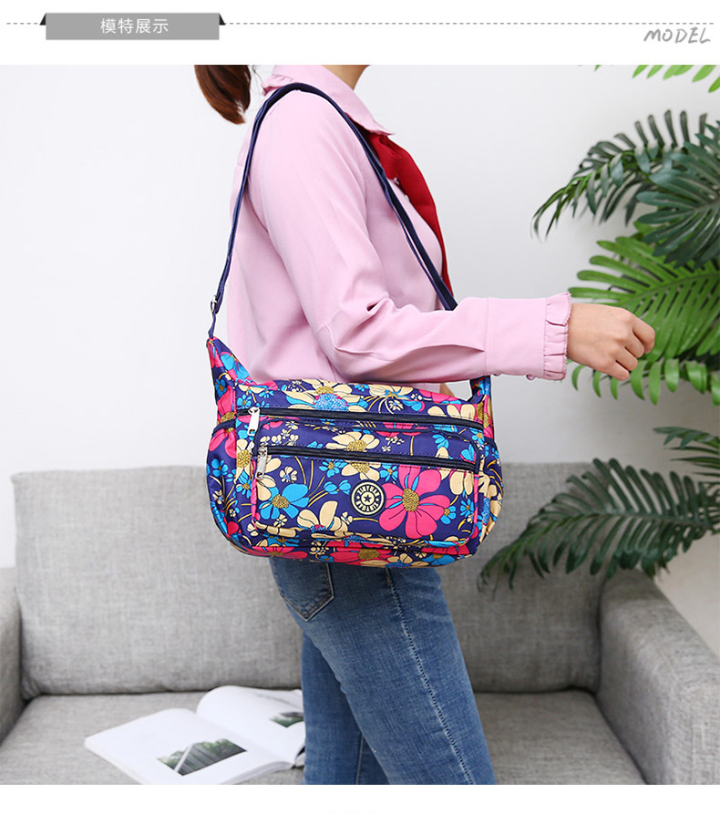 Toptan dış ticaret tedarik 2022 yeni Oxford kumaş çok yönlü omuz çapraz askılı çanta büyük kapasiteli sokak tezgahı çantası