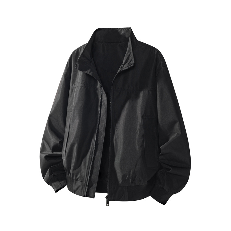 GTAL Same Style Quality American Bomber Stand Collar Flight Men's Trendy Brand High-end Cool Baseball Jacket Coat_voghion.com