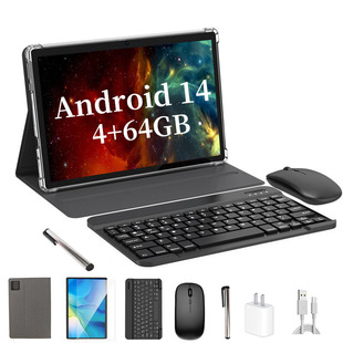 Source Cross-Border Ai Tablet Android 13 Bluetooth 4+64Gb Shopee Export 10inch Two-In-One Tablet Factory