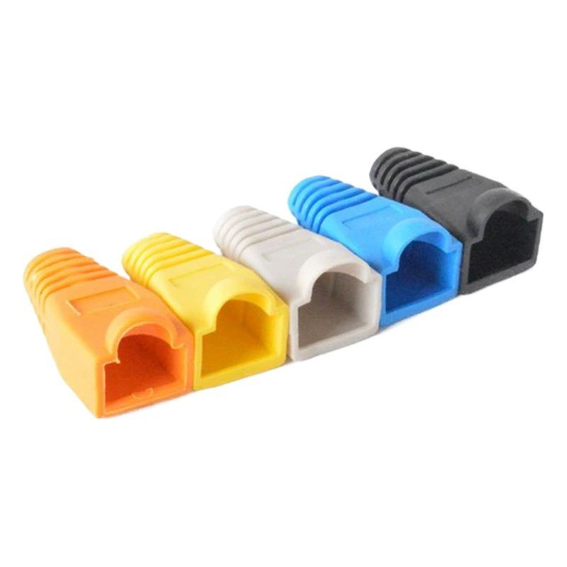 Сетевой кабель 8-жильный RJ45 Crystal Head оболочка сетевой/сетевой кабель Защитная крышка с хрустальной головкой 1000 6/7 мм