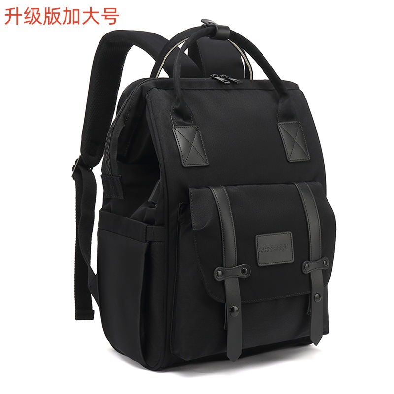 安心狐多機能マミーバッグ大容量ファッション外出母子バッグ宝母が人形を持って出かけるバックパック