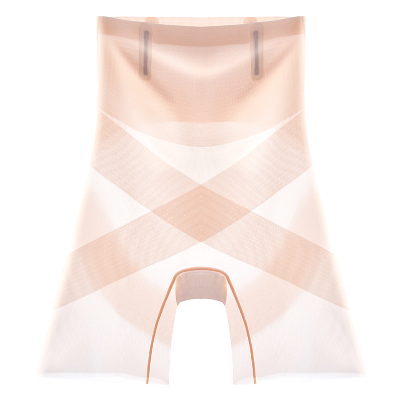 Ropa interior de levantamiento de cadera sin costuras, cintura alta, abdomen fuerte, modelado posparto, cintura delgada, modelado corporal refrescante