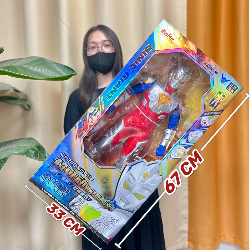 Boy's Toy Genuine Chinese Superhero Gift Box with Light and Sound Effects Transformer Toy Set Institutional Gift