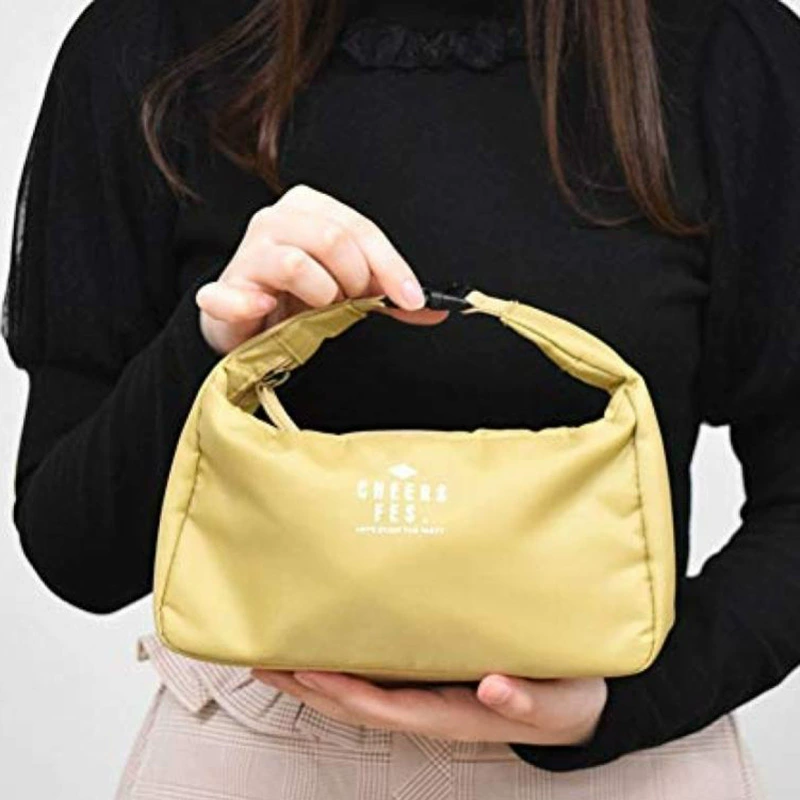 Сумка для обеда в японском стиле Портативная сумка для льда офисный работник сумка для обеда летняя Женская Ручная переноска водонепроницаемая изолированная сумка для обеда