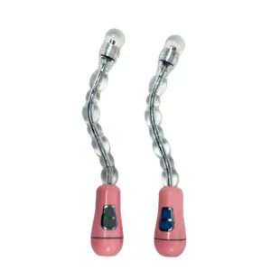 Flexible Anal Plug, 10-frequency Vibrating Beads, USB or Battery, soft rubber + ABS