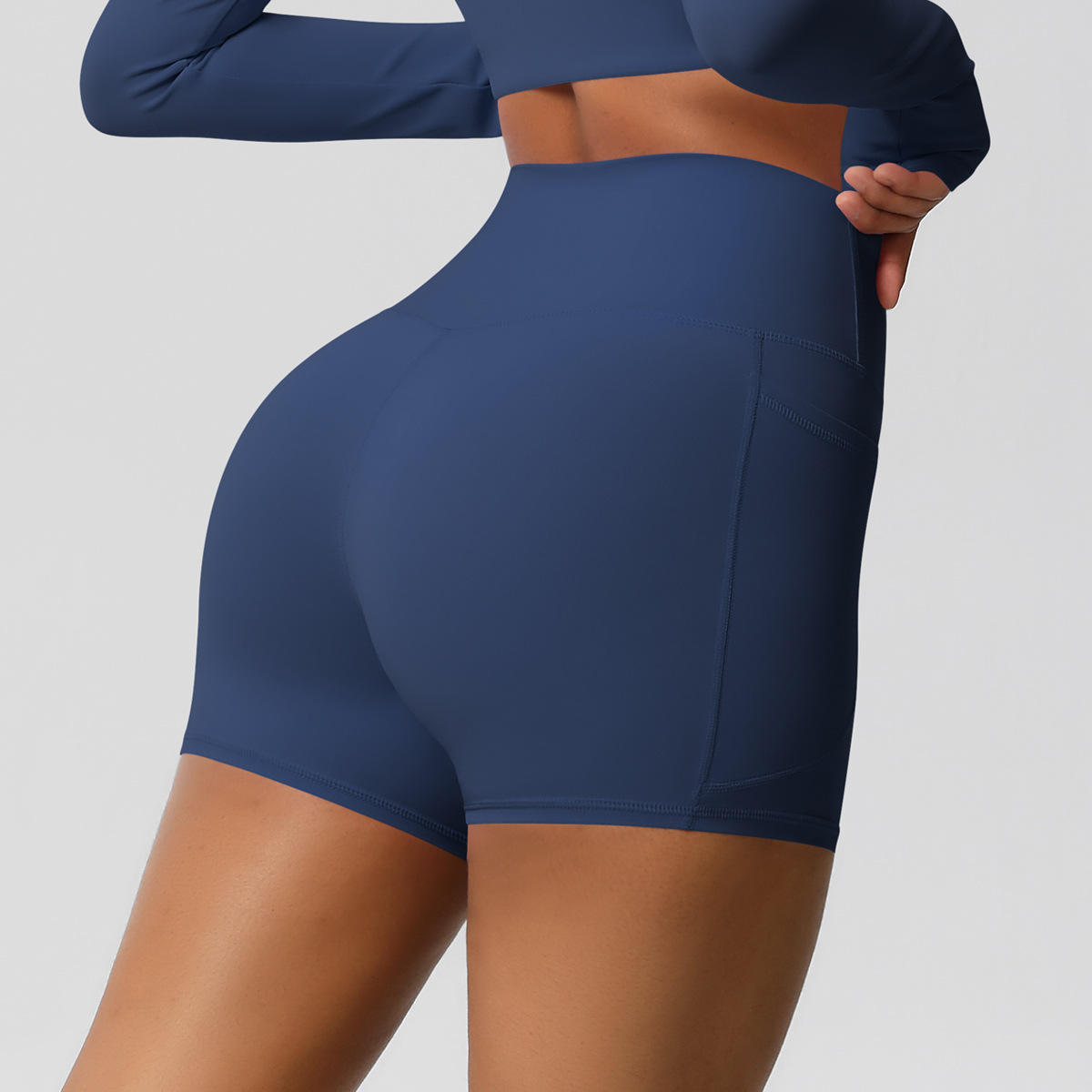 Classic Style Sport Style Solid Color Nylon Spandex Active Bottoms Leggings Sweatpants display picture 33
