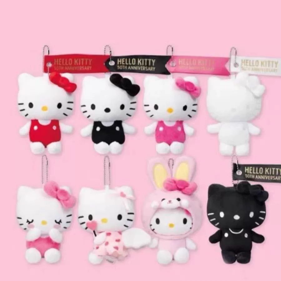 Plush Keychain Hello Kitty, Cute Bag/Backpack Decoration, Soft Plush Charm