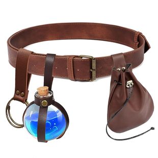 Viking Cosplay Halloween LARP Knight Belt Medieval Accessories Belt Dress Up Costume Accessories Skirt Belt