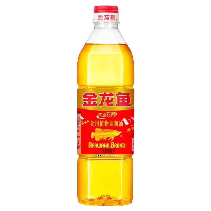 アロワナ黄金比ブレンドオイル 900 ミリリットル小ボトル 1:1:1 家庭用食用植物油ギフトプロモーション|undefined