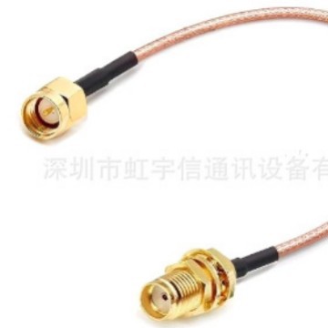 RG316线转接线32CM/RG178端子线20CM/无人机3.3GHz Y型天线