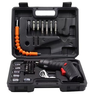 Wholesale Household Small 47-Piece Rechargeable Drill Set, Deformable Model, Dual-Purpose 4.8 Electric Screwdriver, Small Electric Drill, 6 Charges