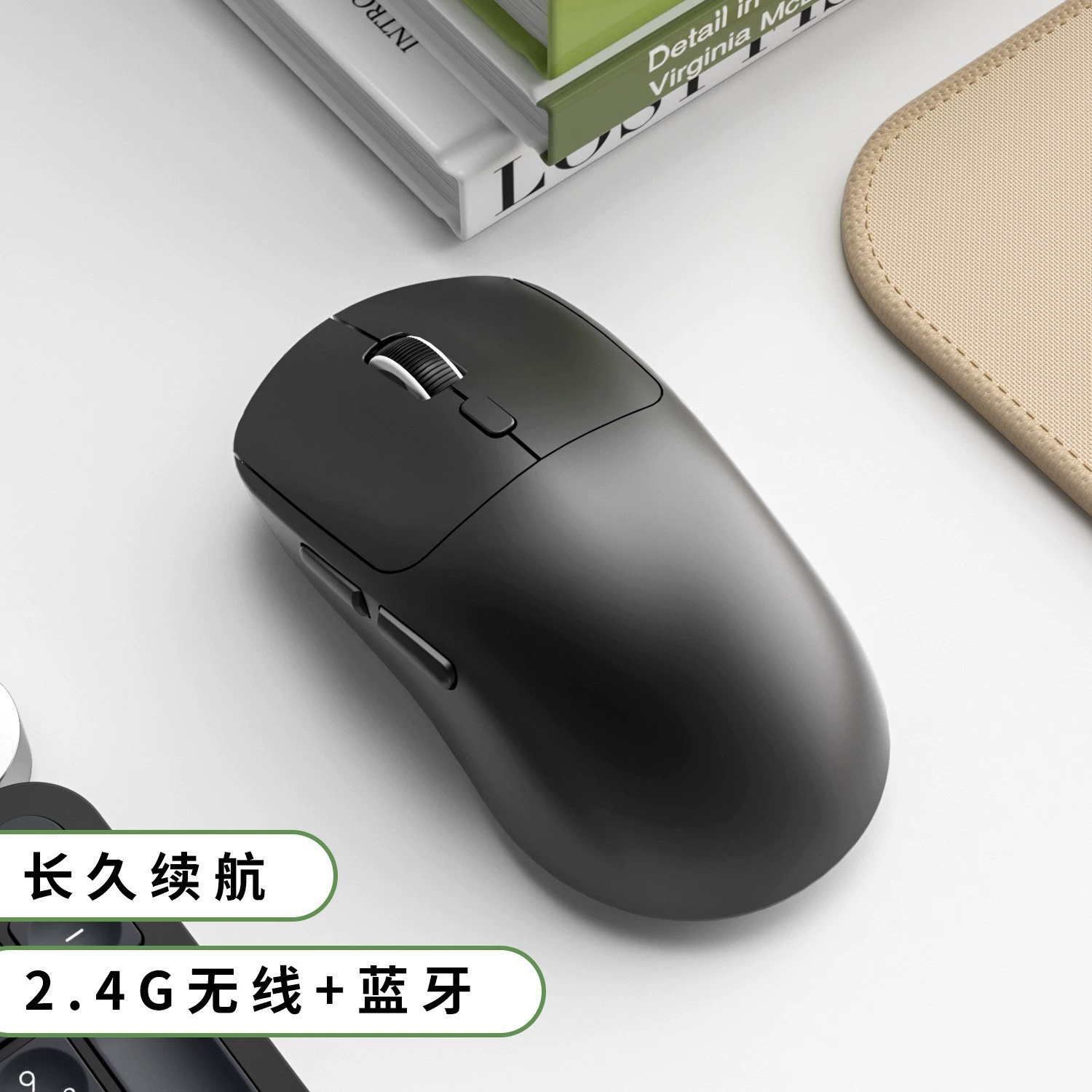 Лёгкая игровая мышь с зарядкой, Bluetooth, 4G