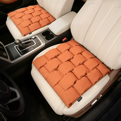 Special for B10/B01/C11/C01/Lafa5/A10, Breathable: Seat cushion, seat cover - anti-fouling-leather-bubble-pad-hermes-orange-2-pieces